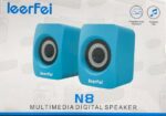 LEERFEI SPEAKERS M600 USB WITH JACK BLUE