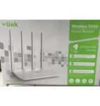 V-LINK ROUTER 300MBPS WITH 4 ANTENNAS EWR-F306